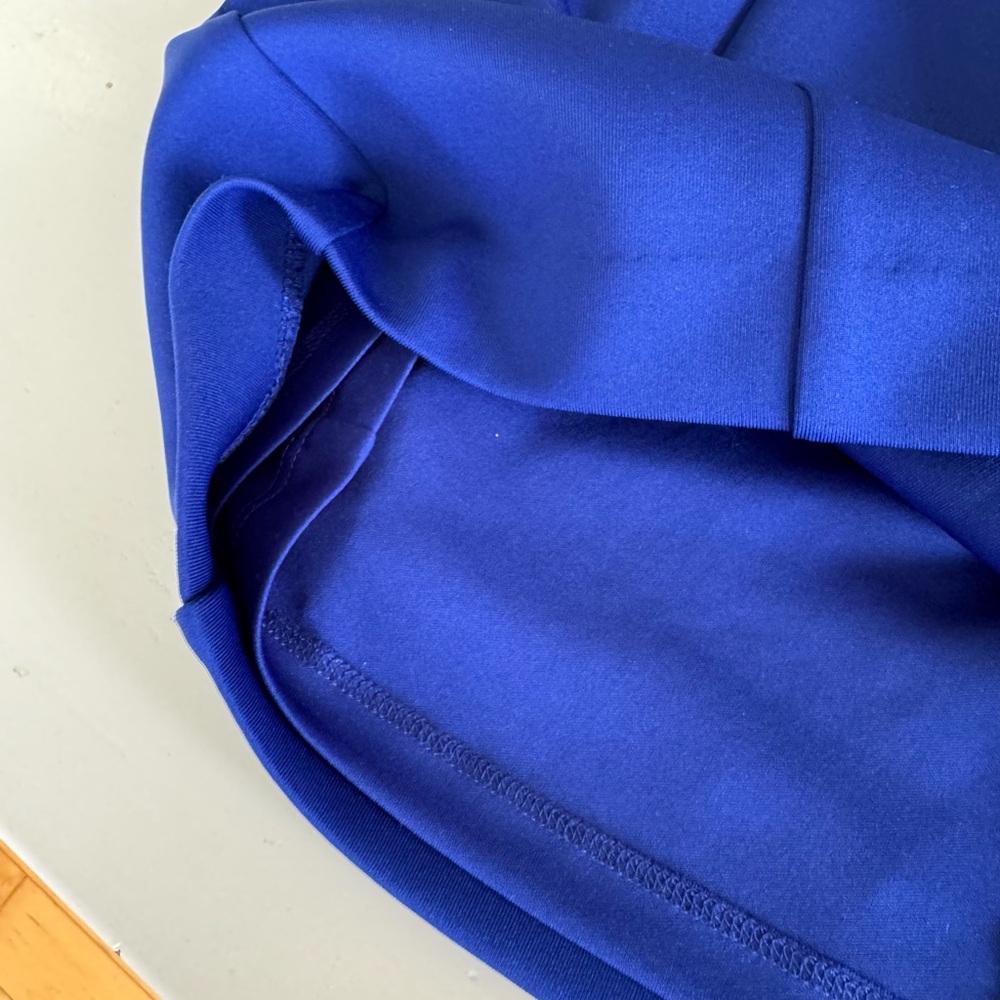 Guess Cobalt Blue Strappy Bodycon Mini Dress Homecoming Formal Prom Size 0 - Picture 13 of 15